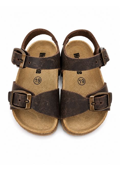 Sandali con fibbie regolabili WESTLAKE' KIDS | CH9750T. MORO